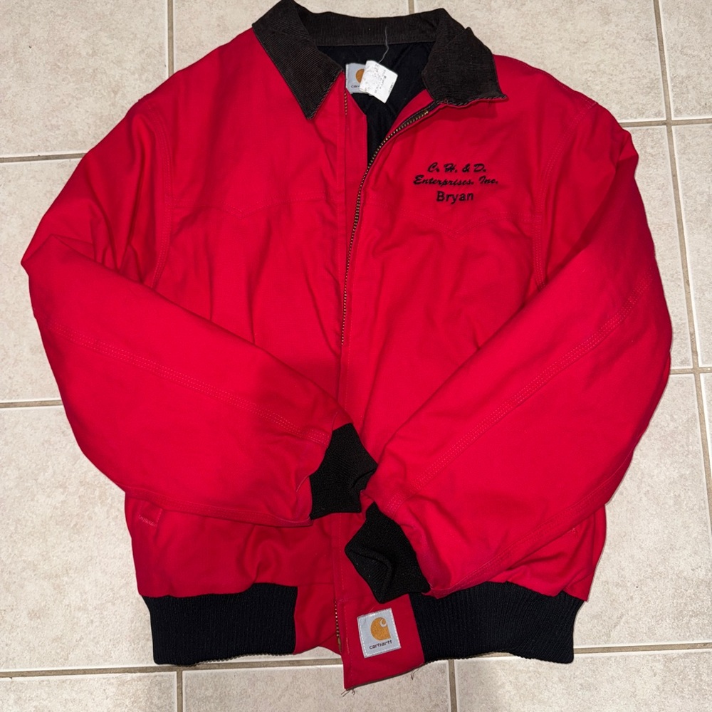 Red XL Carhartt Jacket